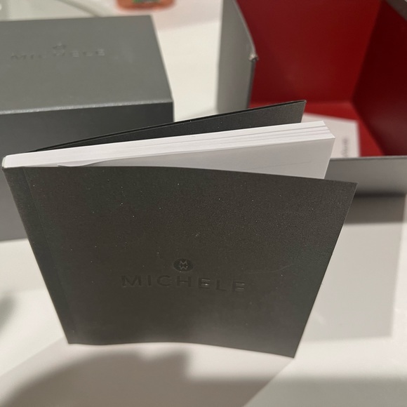 Michele Deco Mid Stainless Diamond Dial Watch - Like New! - Picture 8 of 8